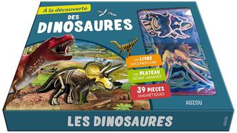 Couverture du livre « À la découverte des dinosaures (2e édition) » de Emmanuelle Ousset et Ples aux éditions Philippe Auzou