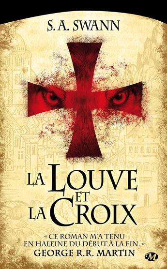 Couverture du livre « La louve et la croix » de Swann S.A. aux éditions Bragelonne