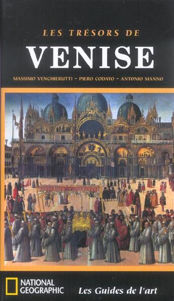 Couverture du livre « Tresors de venise » de Manno/Co aux éditions National Geographic