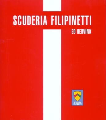 Couverture du livre « Scuderia filipinetti » de Heuwink E aux éditions Chronosports