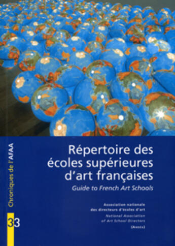 Couverture du livre « Repertoire des ecoles superieures d'art francaises » de  aux éditions Documentation Francaise