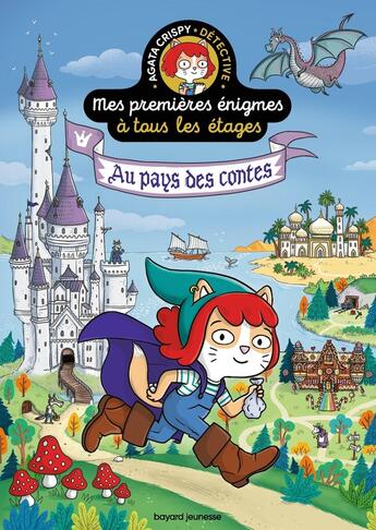 Couverture du livre « Mes premières énigmes à tous les étages : au pays des contes » de Camille Roy et Paul Martin aux éditions Bayard Jeunesse