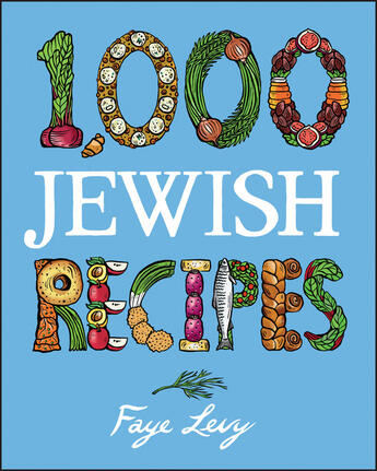 Couverture du livre « 1,000 Jewish Recipes » de Levy Faye aux éditions Houghton Mifflin Harcourt