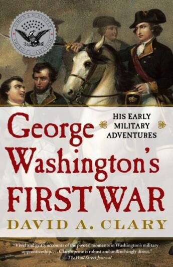 Couverture du livre « George Washington's First War » de Clary David A aux éditions Simon & Schuster