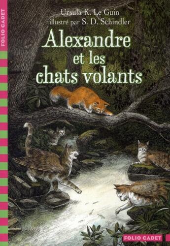 Couverture du livre « Alexandre et les chats volants » de Ursula K. Le Guin aux éditions Gallimard-jeunesse