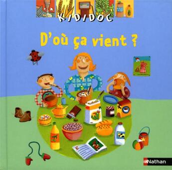 Couverture du livre « D'où ça vient ? » de Baumann/Chollat aux éditions Nathan