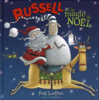 Couverture du livre « Russell et la magie de Noël » de  aux éditions Nathan