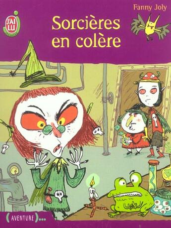 Couverture du livre « Sorcières en colère » de Fanny Joly aux éditions J'ai Lu