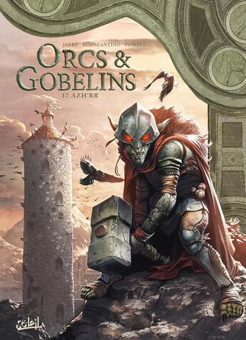 Couverture du livre « Orcs et gobelins Tome 17 : Azh'rr » de Nicolas Jarry et Simone Buonfantino aux éditions Soleil