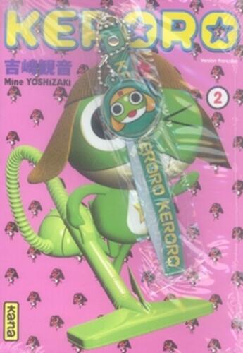 Couverture du livre « Sergent Keroro Tome 2 » de Mine Yoshizaki aux éditions Kana