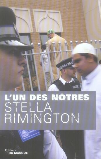 Couverture du livre « L'un des nôtres » de Rimington-S aux éditions Editions Du Masque