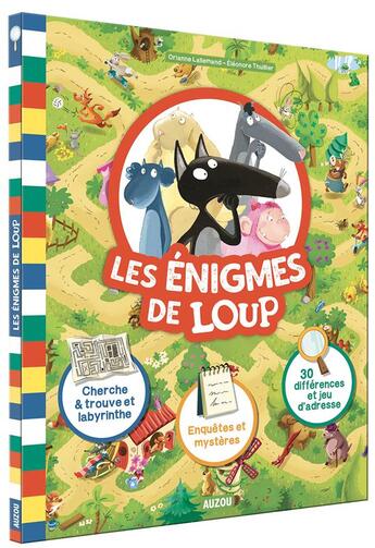 Couverture du livre « Les enigmes de loup - ne » de Lallemand/Thuillier aux éditions Philippe Auzou