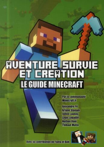 Couverture du livre « Le guide Minecraft » de  aux éditions Pearson