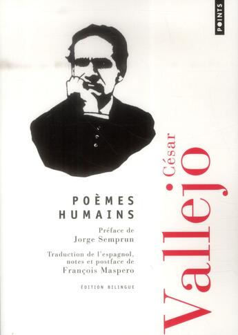 Couverture du livre « Poèmes humains » de Cesar Vallejo aux éditions Points