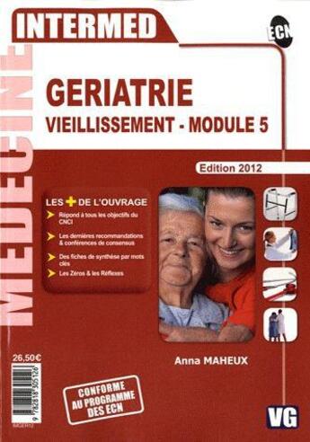 Couverture du livre « Intermed geriatrie » de A. Leglise aux éditions Vernazobres Grego