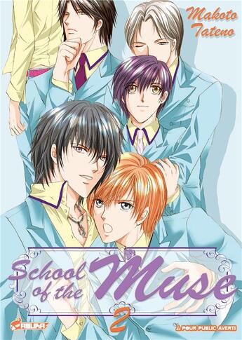 Couverture du livre « School of the muse t.2 » de Makoto Tateno aux éditions Crunchyroll