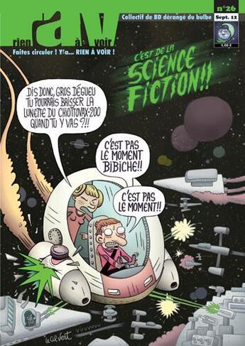 Couverture du livre « RIEN A VOIR N.26 ; c'est de la science-fiction !! » de Rien A Voir aux éditions Poivre Et Sel