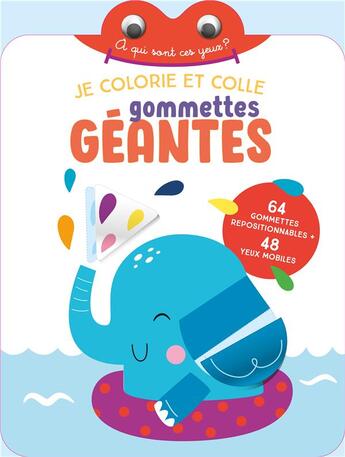 Couverture du livre « L'elephant, a qui sont ces yeux » de  aux éditions Yoyo Books