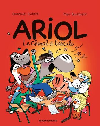 Couverture du livre « Ariol Tome 20 : Le cheval à bascule » de Emmanuel Guibert et Marc Boutavant aux éditions Bayard Jeunesse