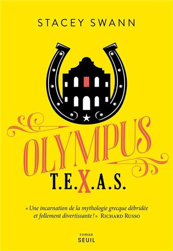 Couverture du livre « Olympus, Texas » de Stacey Swann aux éditions Seuil