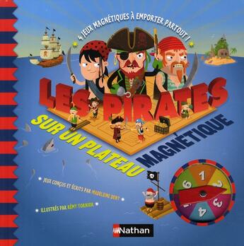 Couverture du livre « Les pirates sur un plateau magnétique t.3 » de Maryse Guittet aux éditions Nathan