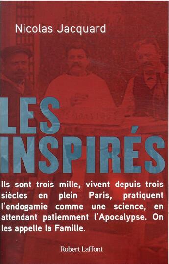 Couverture du livre « Les inspirés » de Nicolas Jacquard aux éditions Robert Laffont