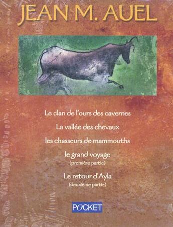 Couverture du livre « Les enfants de la terre : Intégrale vol.1 : Tomes 1 à 4 » de Jean M. Auel aux éditions Pocket