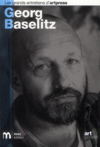 Couverture du livre « Georg Baselitz » de  aux éditions Imec