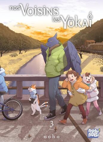 Couverture du livre « Nos voisins les yôkai T03 » de Noho aux éditions Nobi Nobi