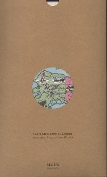 Couverture du livre « Carte - carte mercator du monde » de Chase Ernest Dudley aux éditions Reliefs Editions