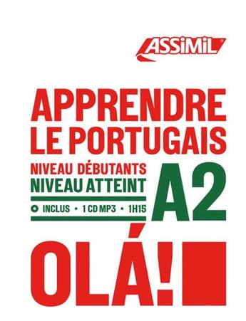 Couverture du livre « Apprendre le portugais niveau a2 » de Pereira Braz Ana Cri aux éditions Assimil