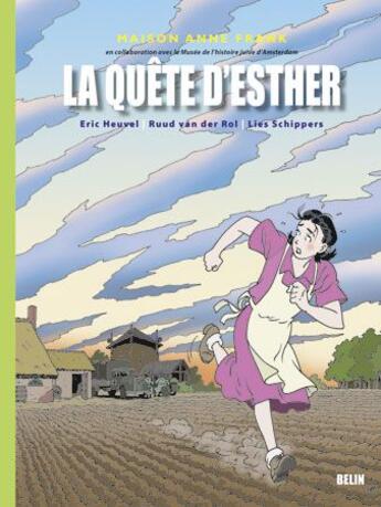 Couverture du livre « La quête d'Esther » de Ruud Va Eric Heuvel aux éditions Belin