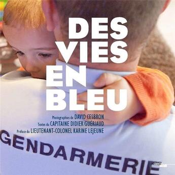 Couverture du livre « Des vies en bleu » de  aux éditions Cherche Midi