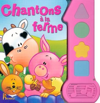 Couverture du livre « Chantons a la ferme » de Piette aux éditions Hemma