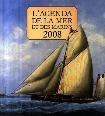 Couverture du livre « Agenda de la mer et du marin (édition 2008) » de Bay Nouailhat A aux éditions Prat