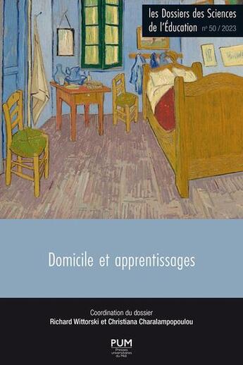 Couverture du livre « Domicile et apprentissages » de Richard Wittorski aux éditions Pu Du Midi