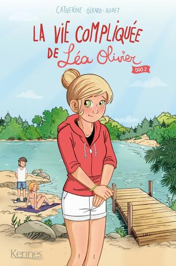 Couverture du livre « La vie compliquée de Léa Olivier : Intégrale vol.2 : Tomes 3 et 4 : duo 2 » de Catherine Girard-Audet aux éditions Les 3 As