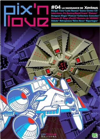 Couverture du livre « Pix'n love t.4 ; la naissance de Xevious » de  aux éditions Pix'n Love