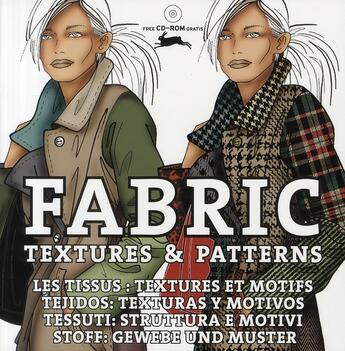 Couverture du livre « Fabric ; textures & patterns » de  aux éditions Pepin Press