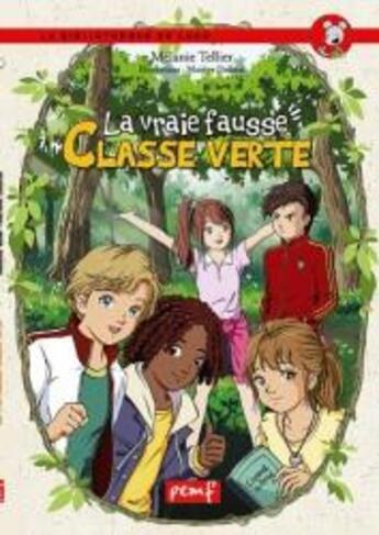 Couverture du livre « La vraie fausse classe » de Tellier/Daumal aux éditions Pemf