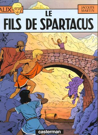 Couverture du livre « Alix Tome 12 : le fils de Spartacus » de Jacques Martin aux éditions Casterman