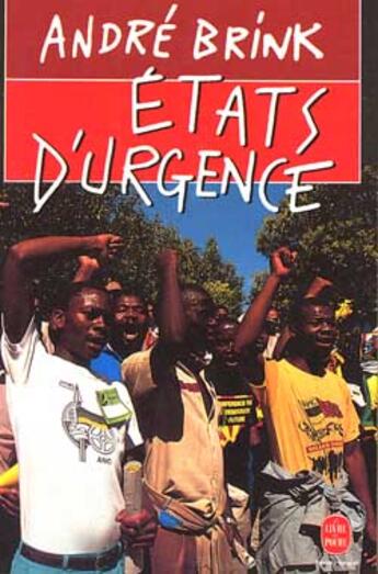 Couverture du livre « Etats d'urgence » de Andre Brink aux éditions Le Livre De Poche