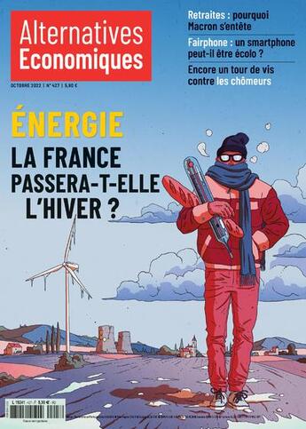 Couverture du livre « Mensuel - n 427 octobre 2022 » de  aux éditions Alternatives Economiques