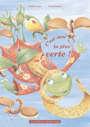 Couverture du livre « C'est moi la plus verte » de Roman / Rober aux éditions Ricochet