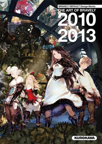 Couverture du livre « Bravely default design works - the art of bravely 2010-2013 » de Square Enix aux éditions Kurokawa