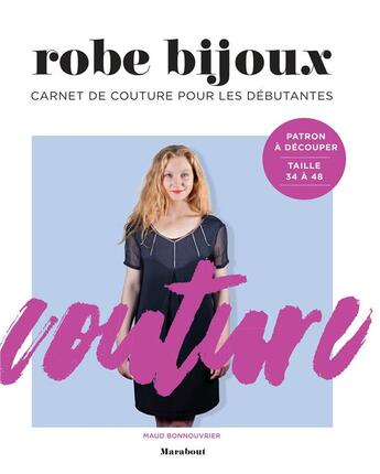 Couverture du livre « Robe bijou » de Maud Bonnouvrier aux éditions Marabout