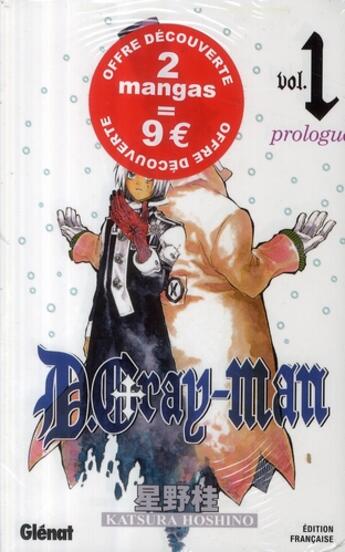 Couverture du livre « D.Gray-Man : Tome 1 et Tome 2 » de Katsura Hoshino aux éditions Glenat