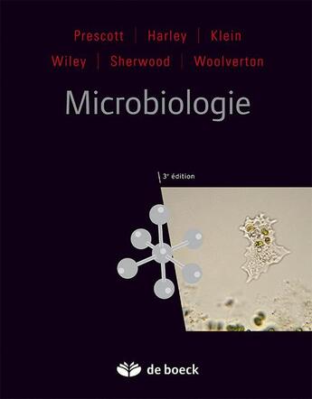 Couverture du livre « MICROBIOLOGIE » de John P Harley et Donald A Klein et Lansing M Prescott et Linda M Sherwood et Joanne M Willey aux éditions De Boeck Superieur