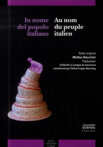 Couverture du livre « In nome del popolo italiano / au nom du peuple italien » de Bacchini Matteo aux éditions Pu Du Midi