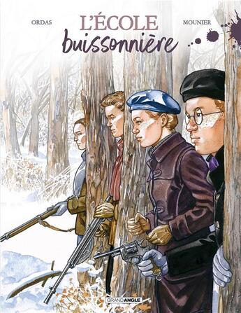 Couverture du livre « L'école buissonnière » de Alain Mounier et Patrice Ordas aux éditions Bamboo